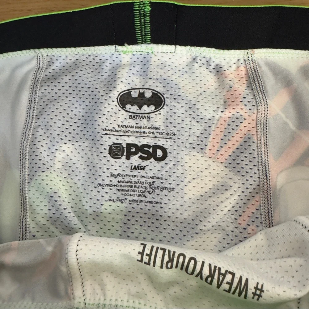 NWT PSD Joker DC Comics Boxer Briefs Men’s Size Large